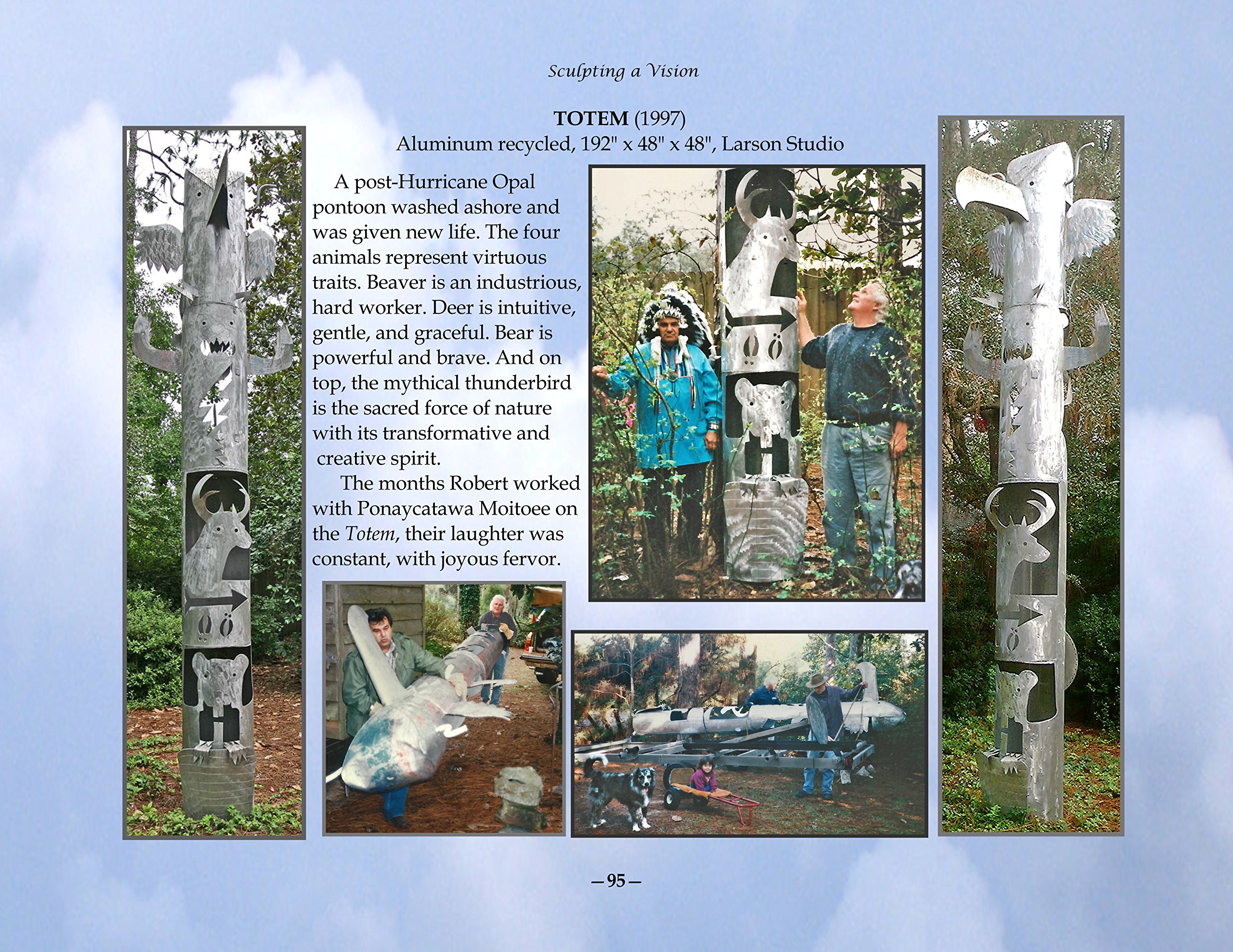 Sculpting a Vision in Metal, Stone, and Words by Christina Larson