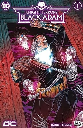 Knight Terrors: Black Adam book cover 1