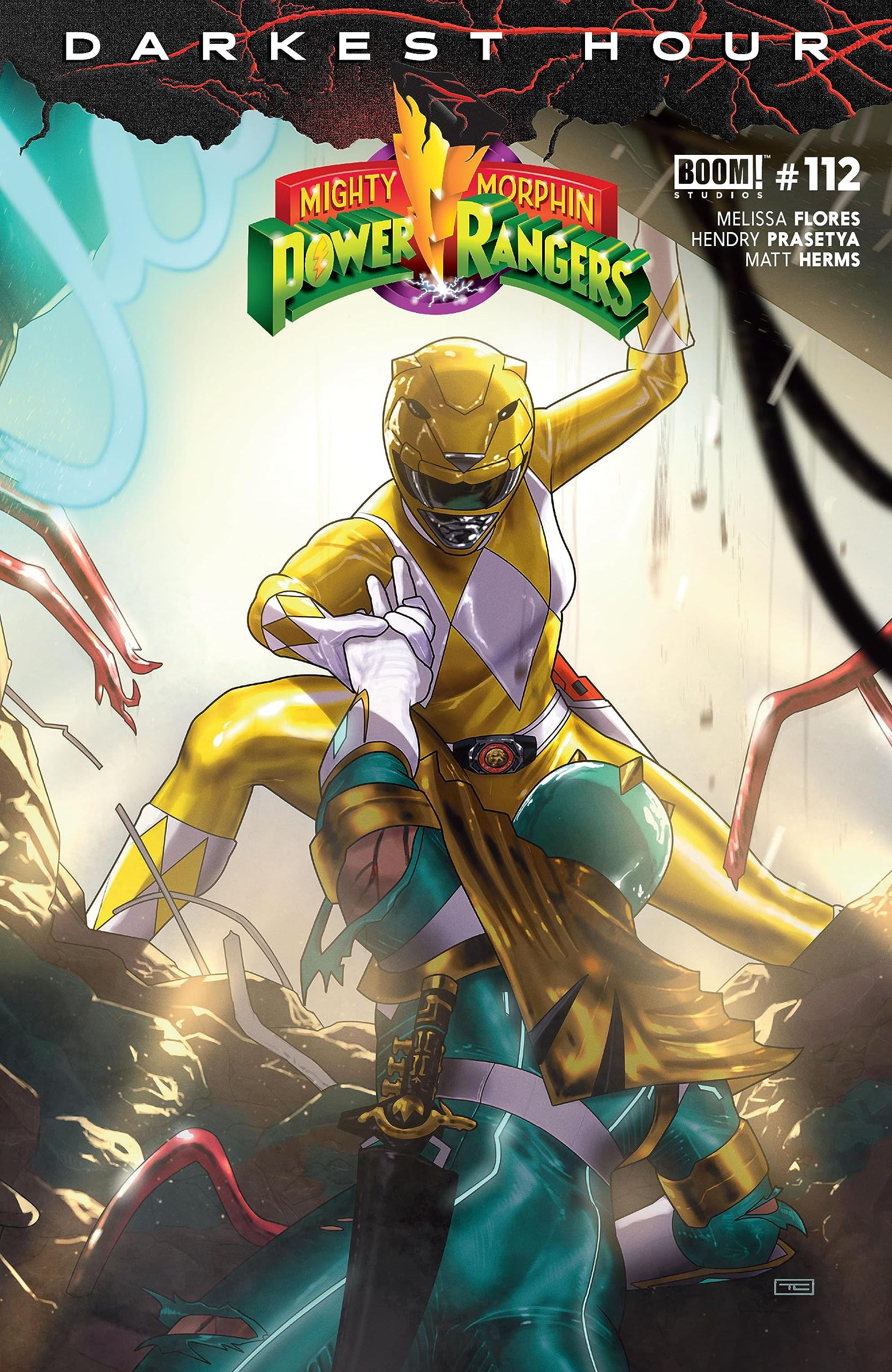 Mighty Morphin Power Rangers #112 book cover