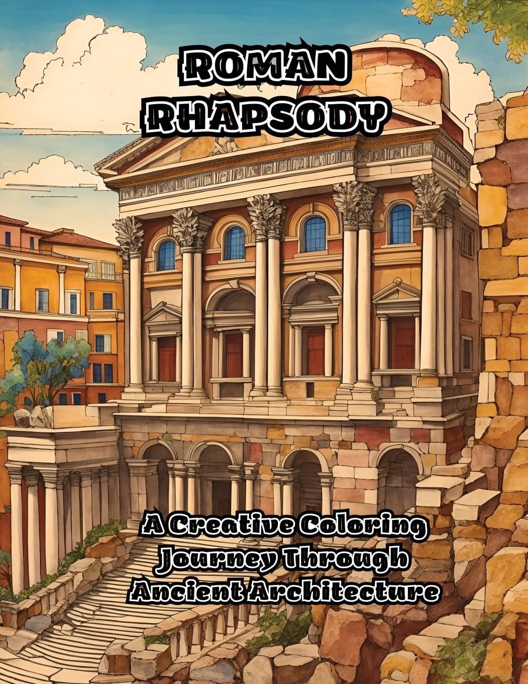 Roman Rhapsody Roman Rhapsody: A Creative Coloring Journey Through Ancient ...