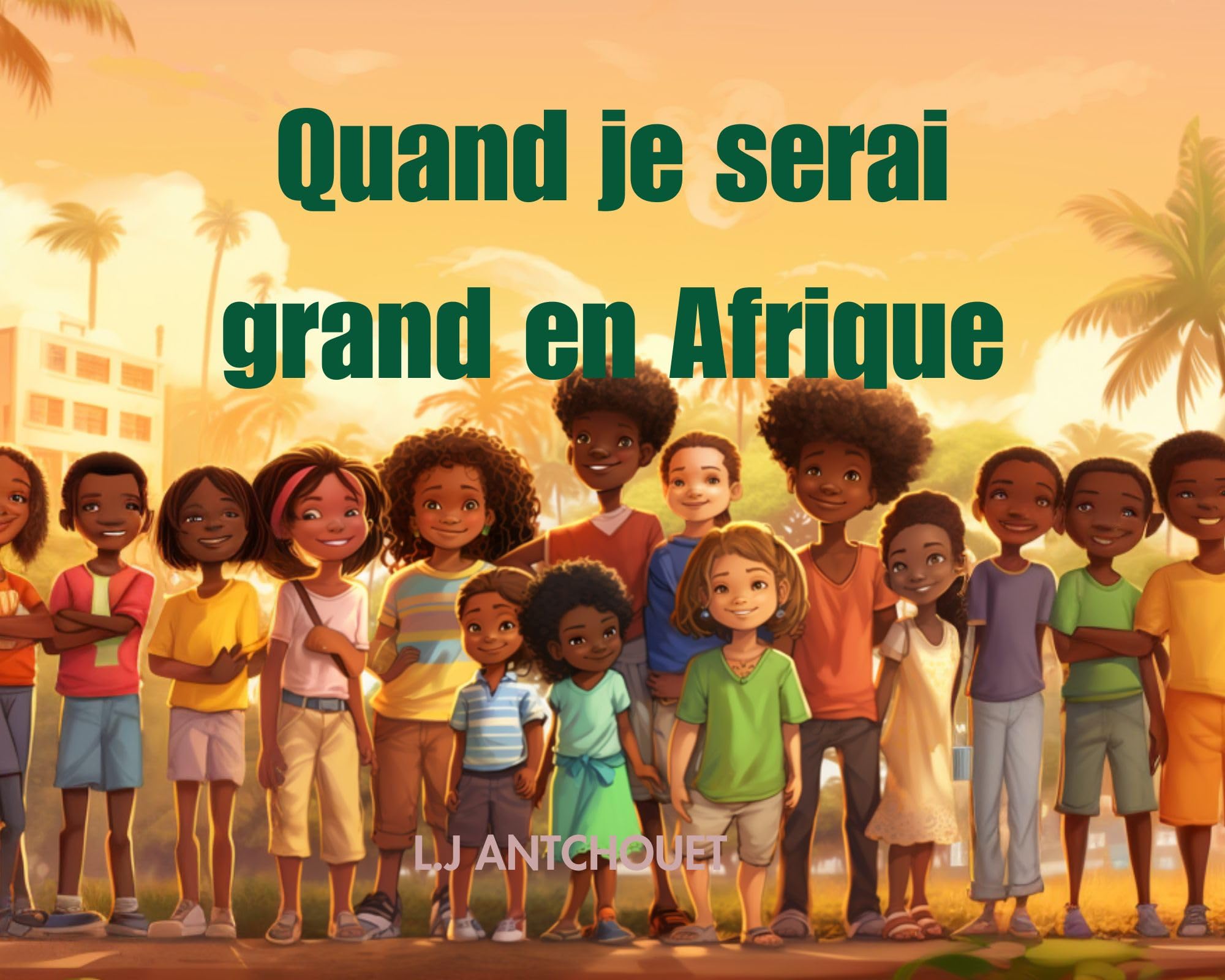 Quand Je serai Grand en Afrique (French Edition) by L.J Antchouet