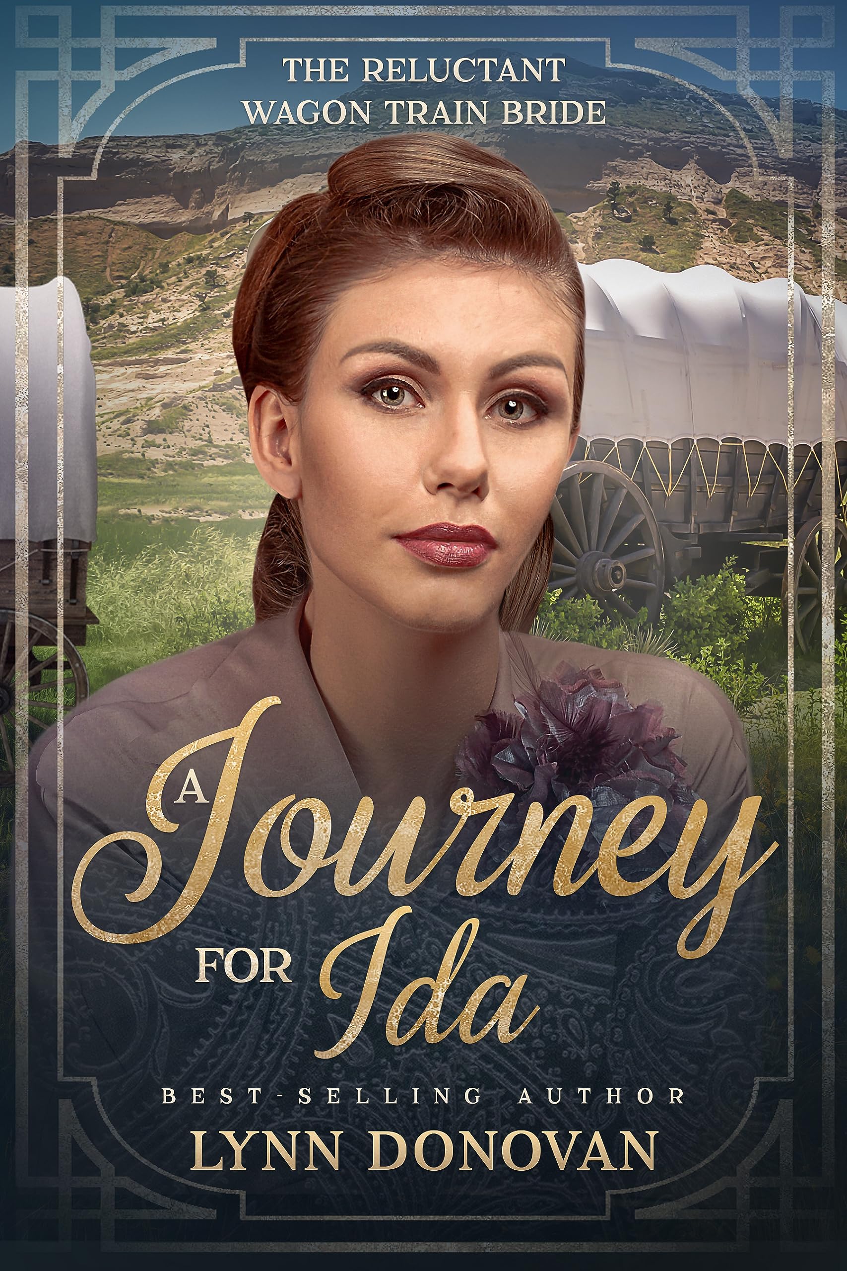 The Reluctant Wagon Train Bride book cover 3