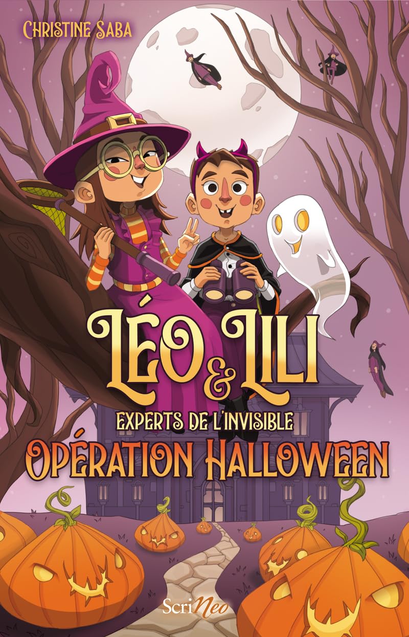 Léo et Lili experts de l'invisible - Opération Halloween book cover
