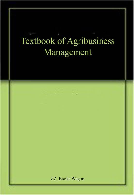 Textbook of Agribusiness Management by M.N. Thakur Goodreads