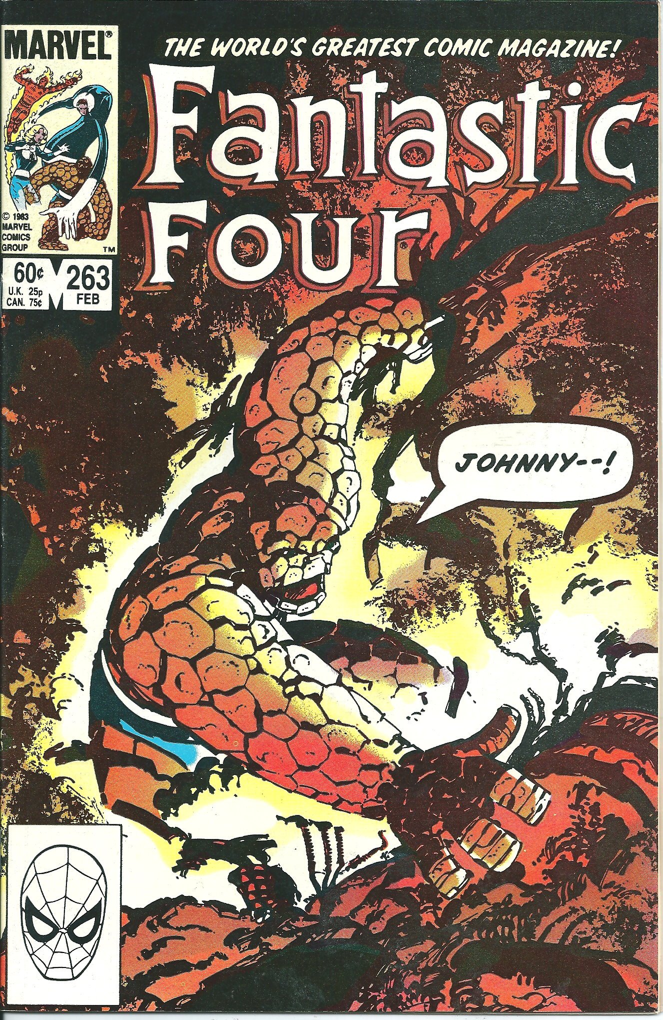 Fantastic Four #263 book cover