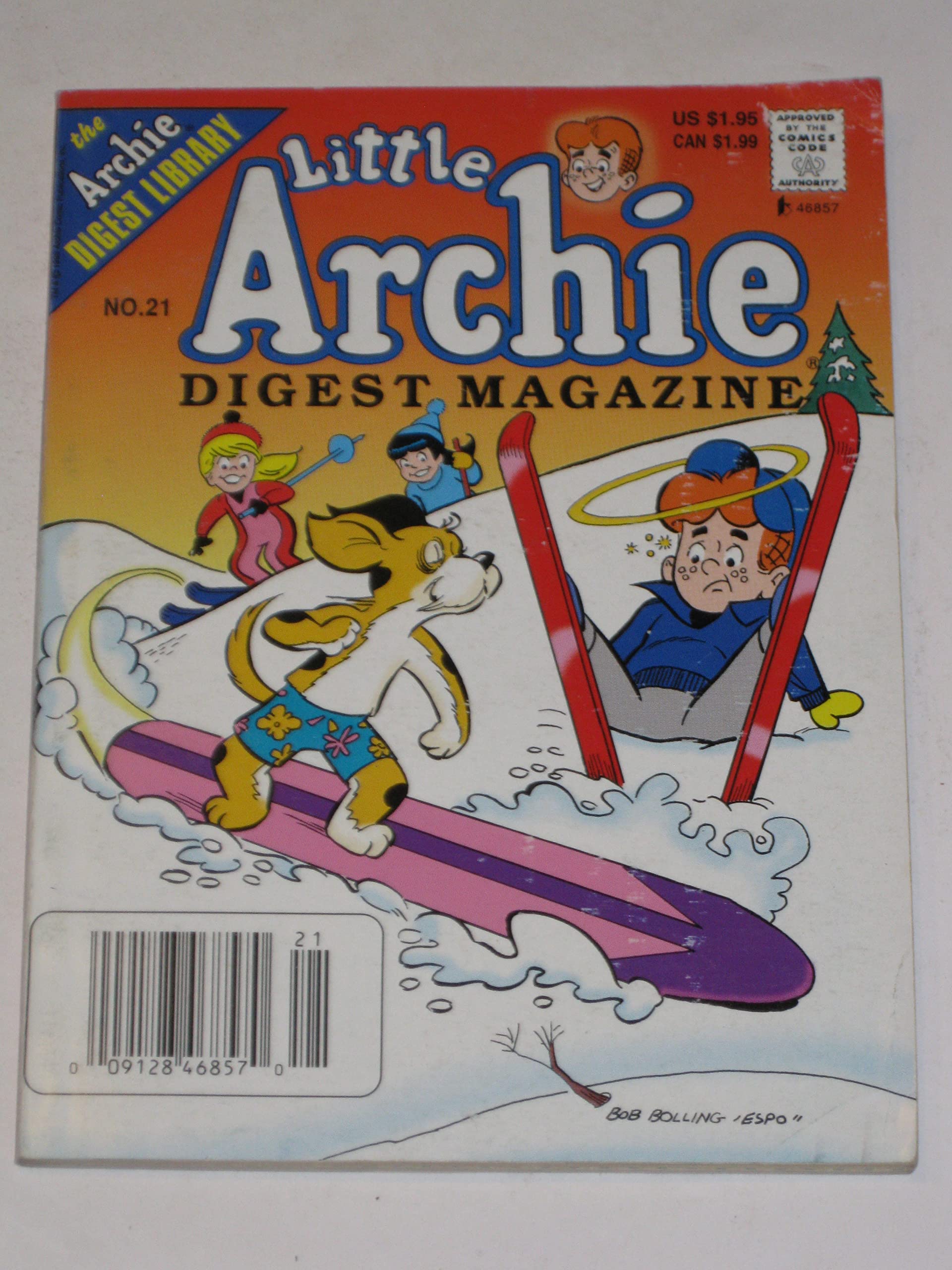 Little Archie Digest Magazine #21 book cover
