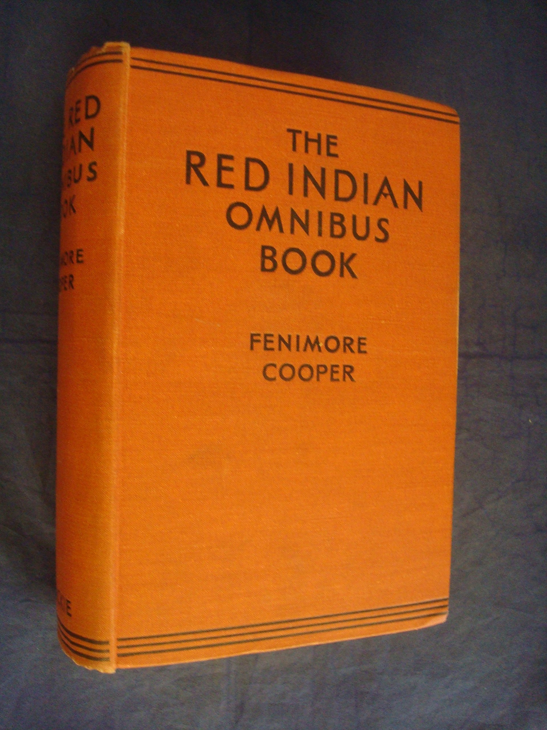 The Red Indian Omnibus Book by J. Fenimore Cooper Goodreads