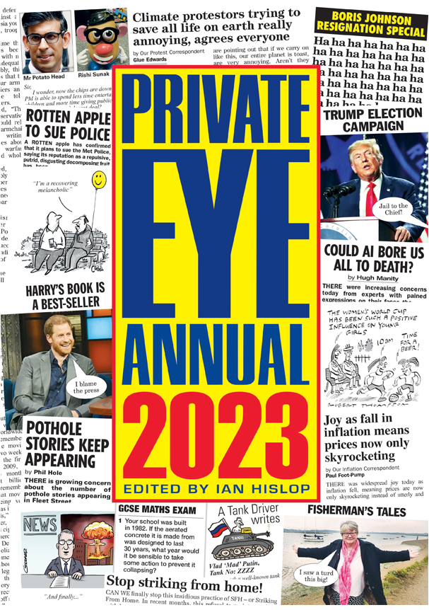 Private Eye Annual 2023 book cover