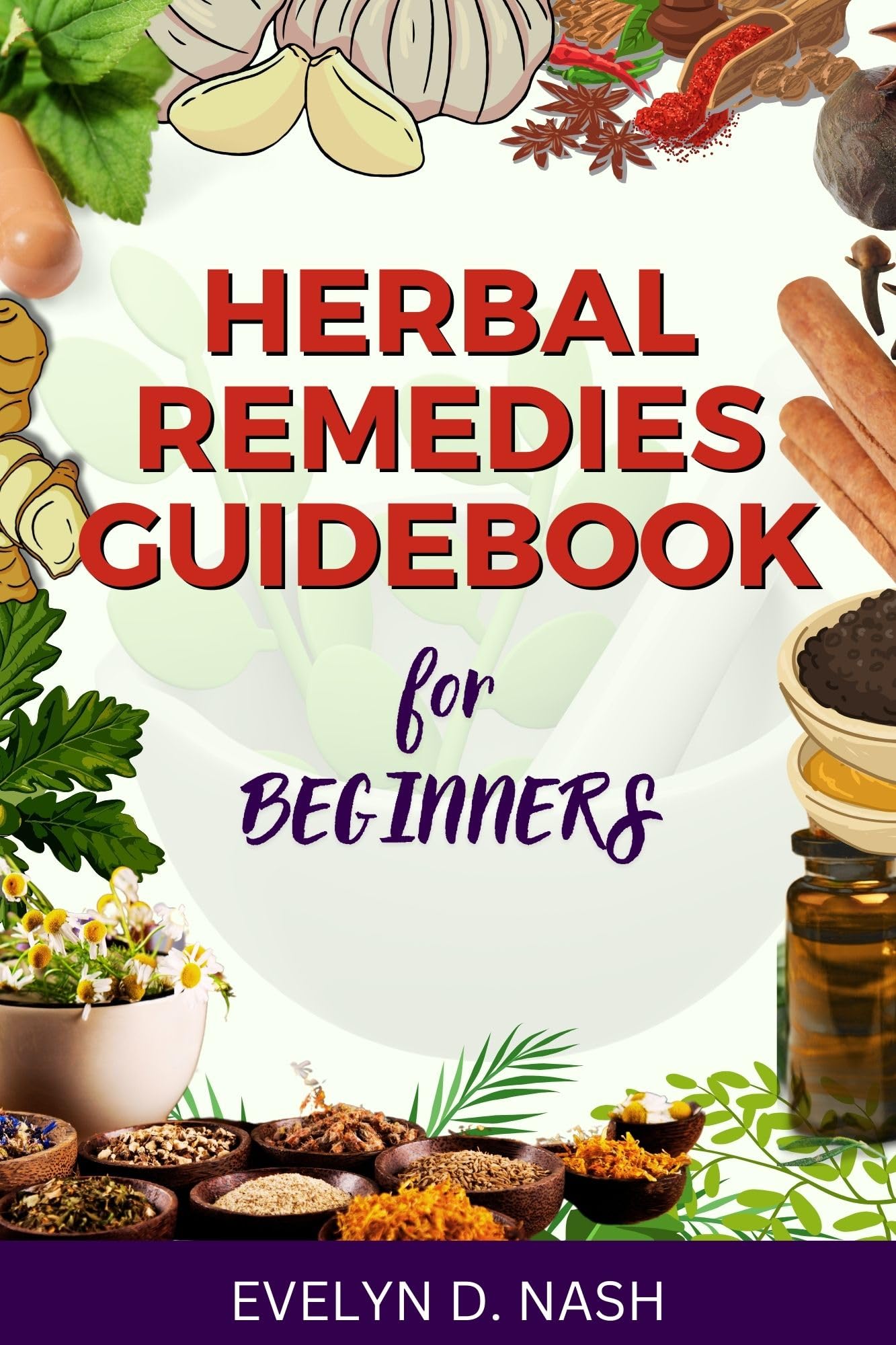 Herbal Remedies Guidebook for Beginners EasytoFollow Recipes and