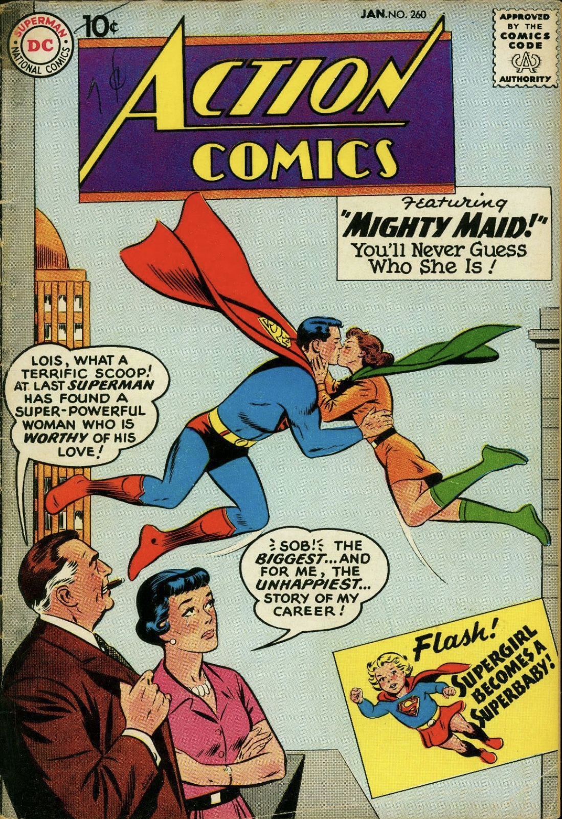 Action Comics book cover