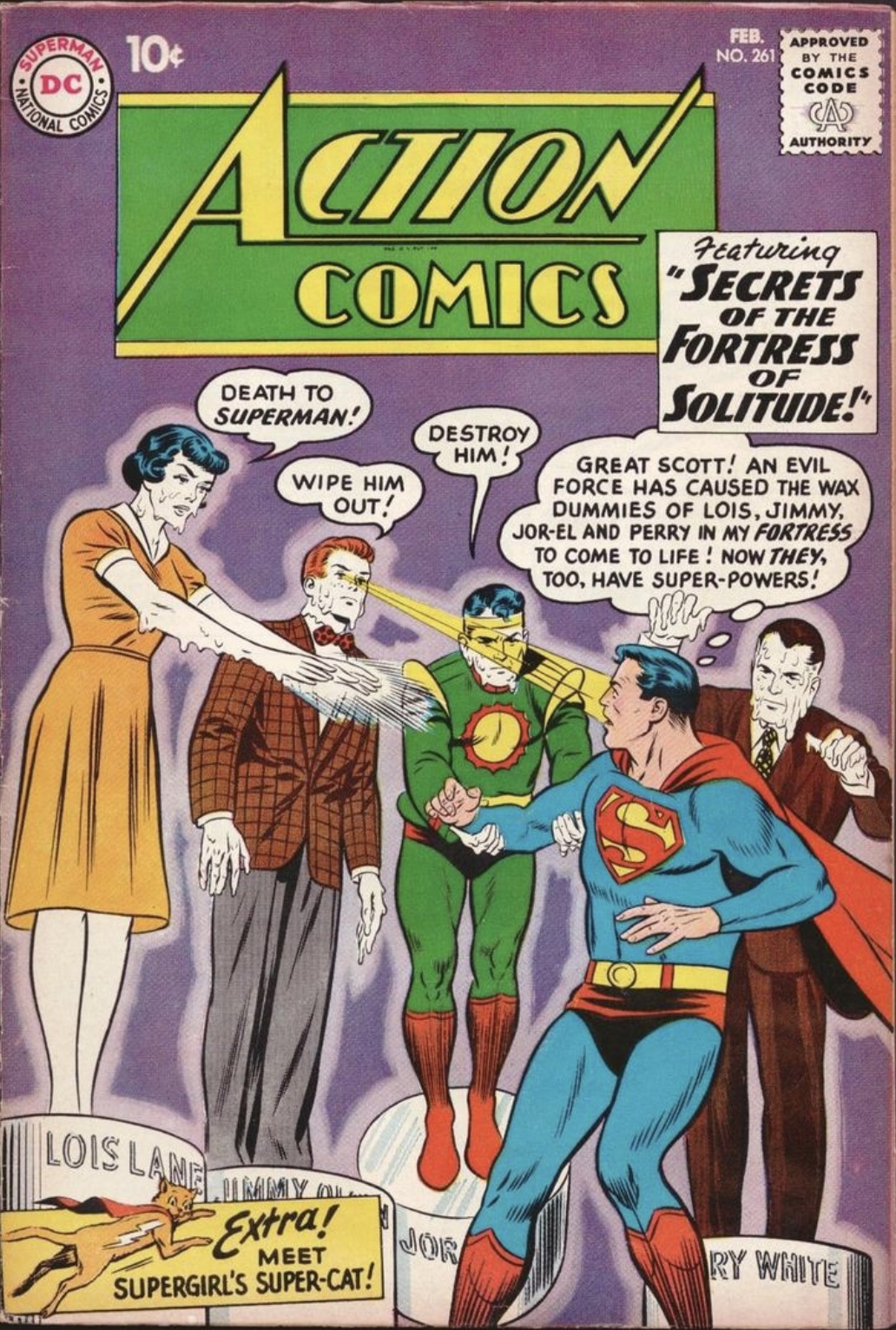 Action Comics book cover