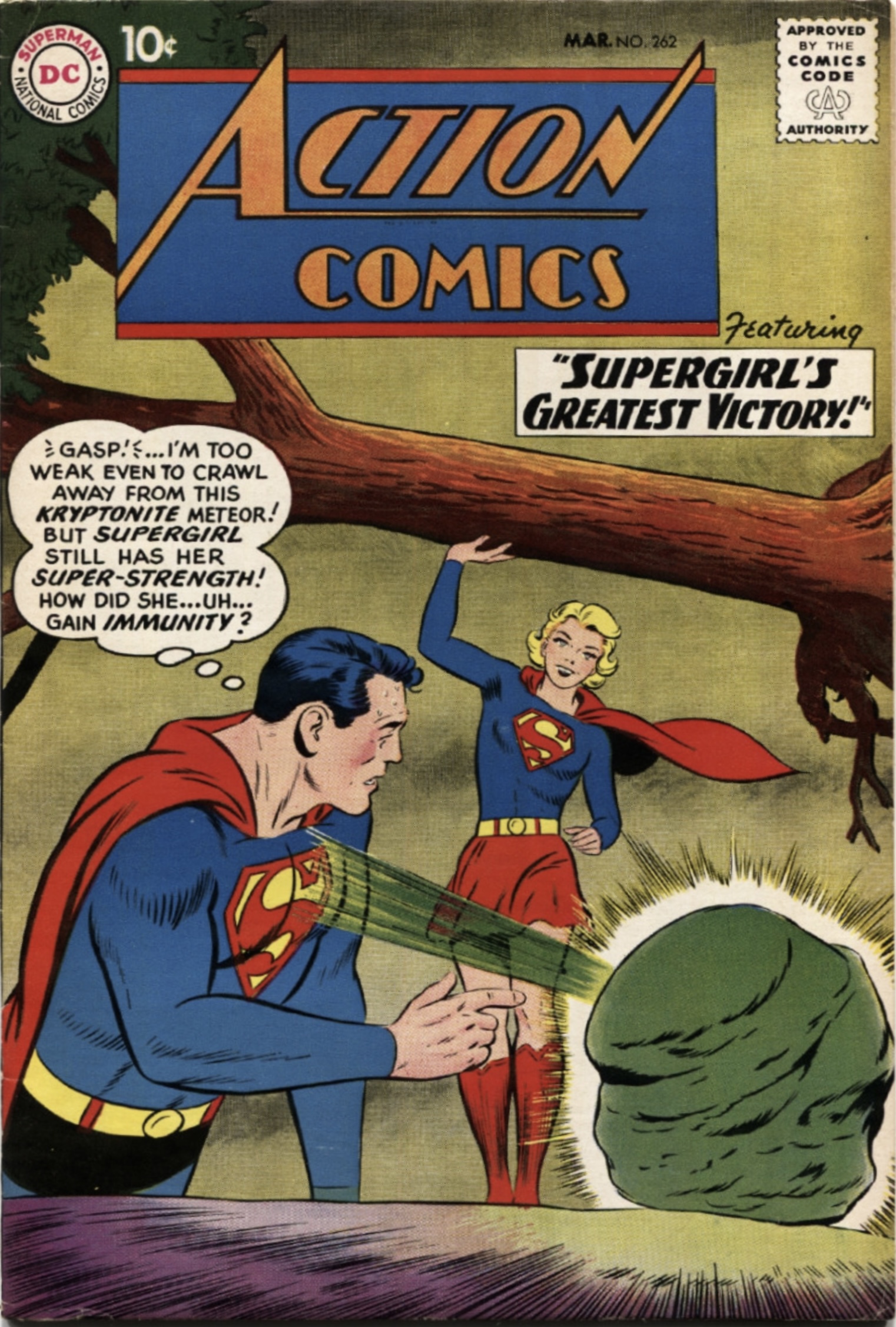 Action Comics book cover
