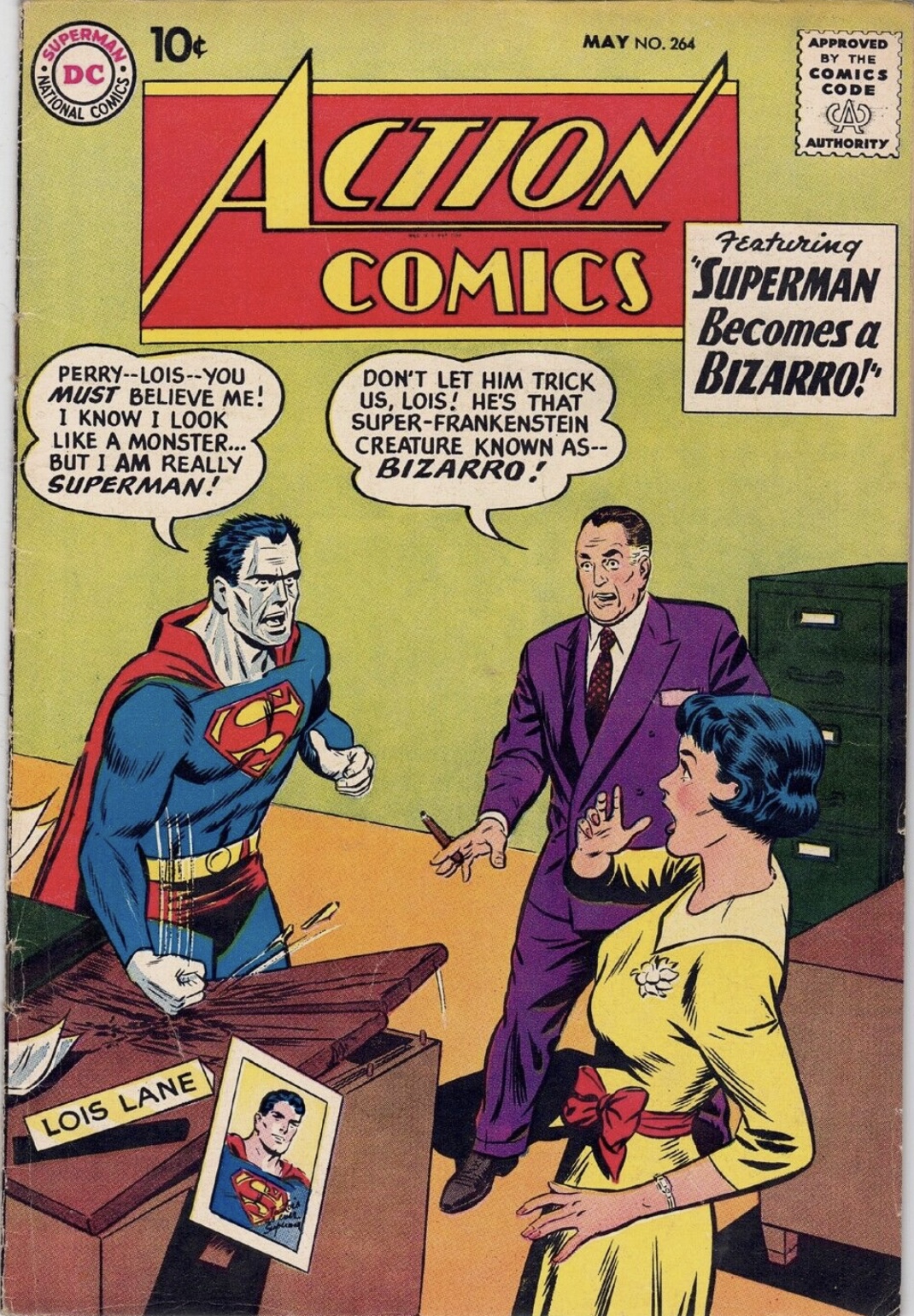 Action Comics book cover