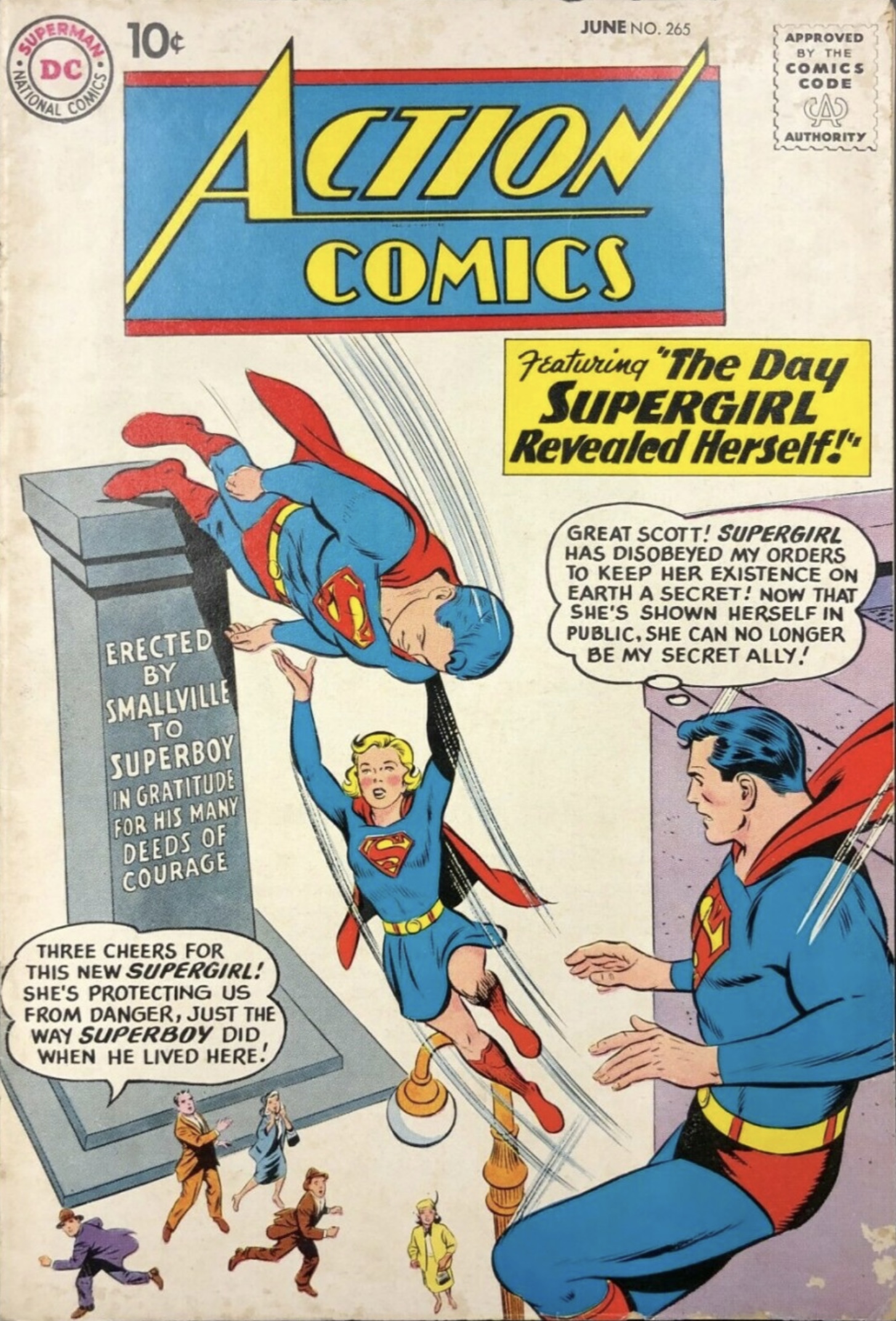 Action Comics book cover