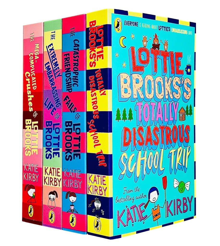 Lottie Brooks Series Collection 4 Books Set By Katie Kirby By Katie Lottie Brooks Series Collection 4 Books Set By Katie Kirby By Katie