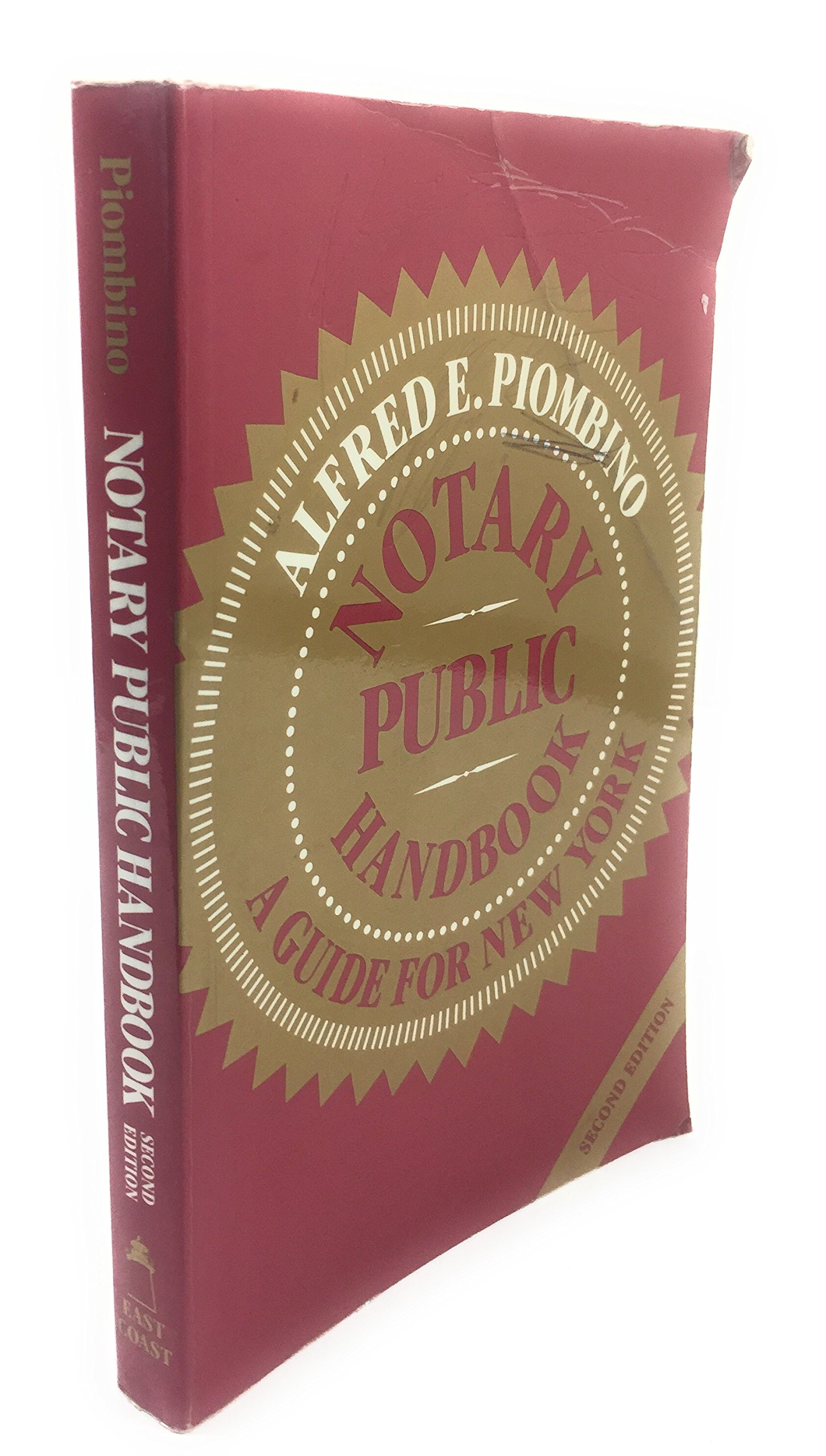 Notary public handbook by Alfred E. Piombino Goodreads