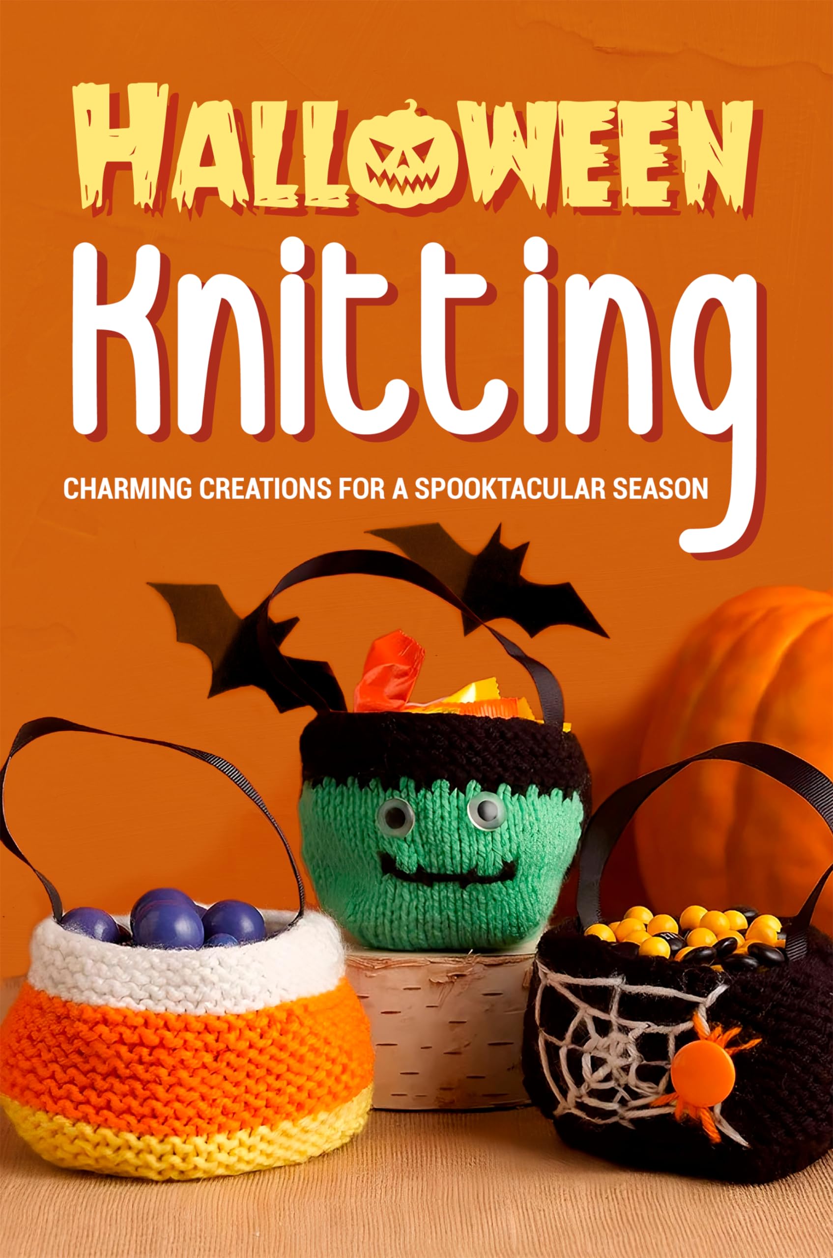 Halloween Knitting book cover