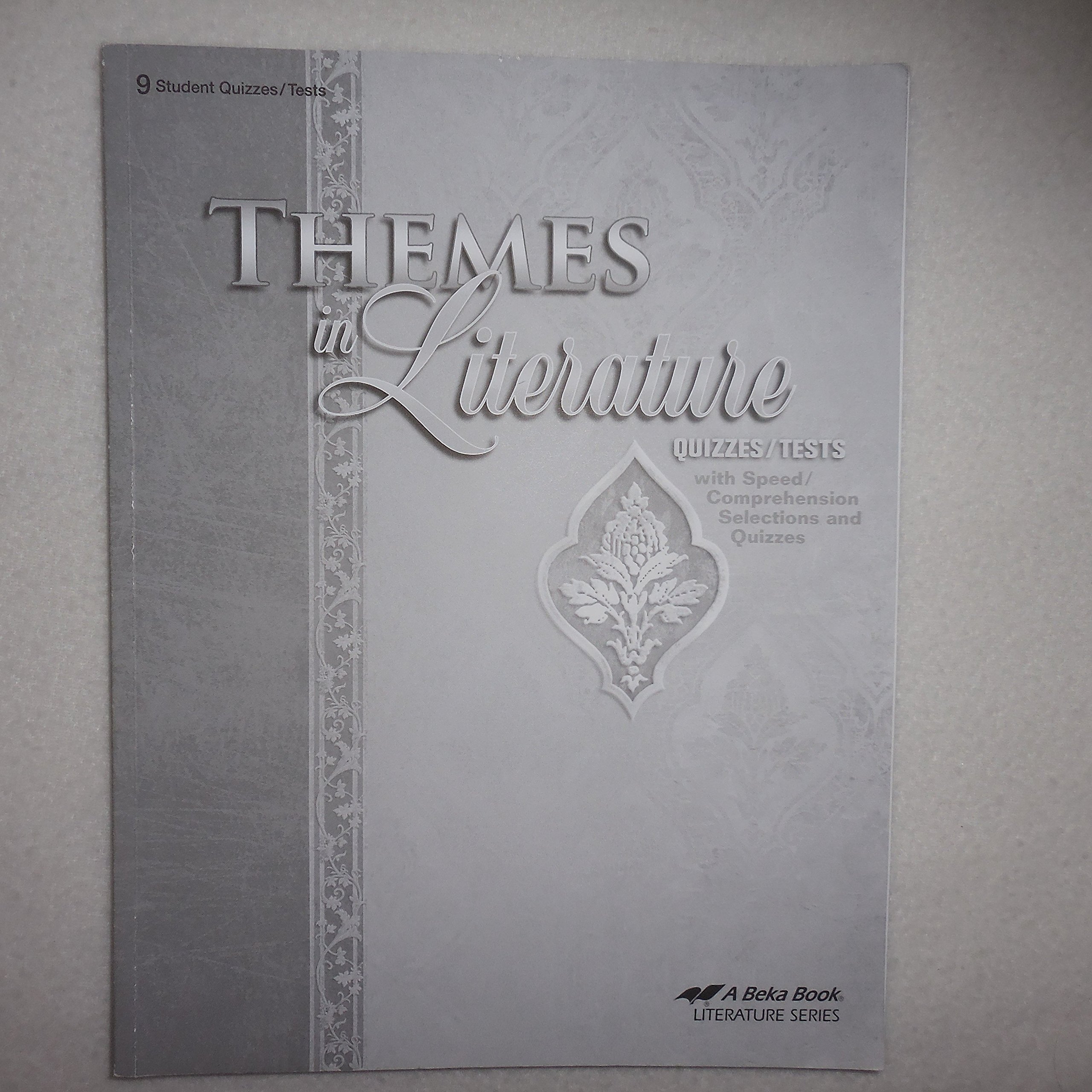 Themes in Literature Literature Tests with