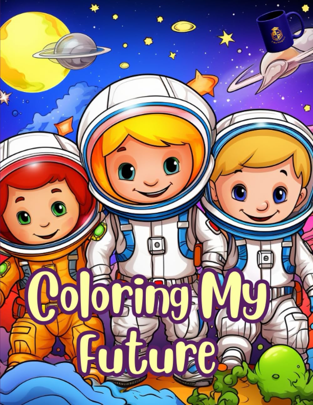 Coloring My Future: A Career Coloring Book for Kids: Colorful Careers