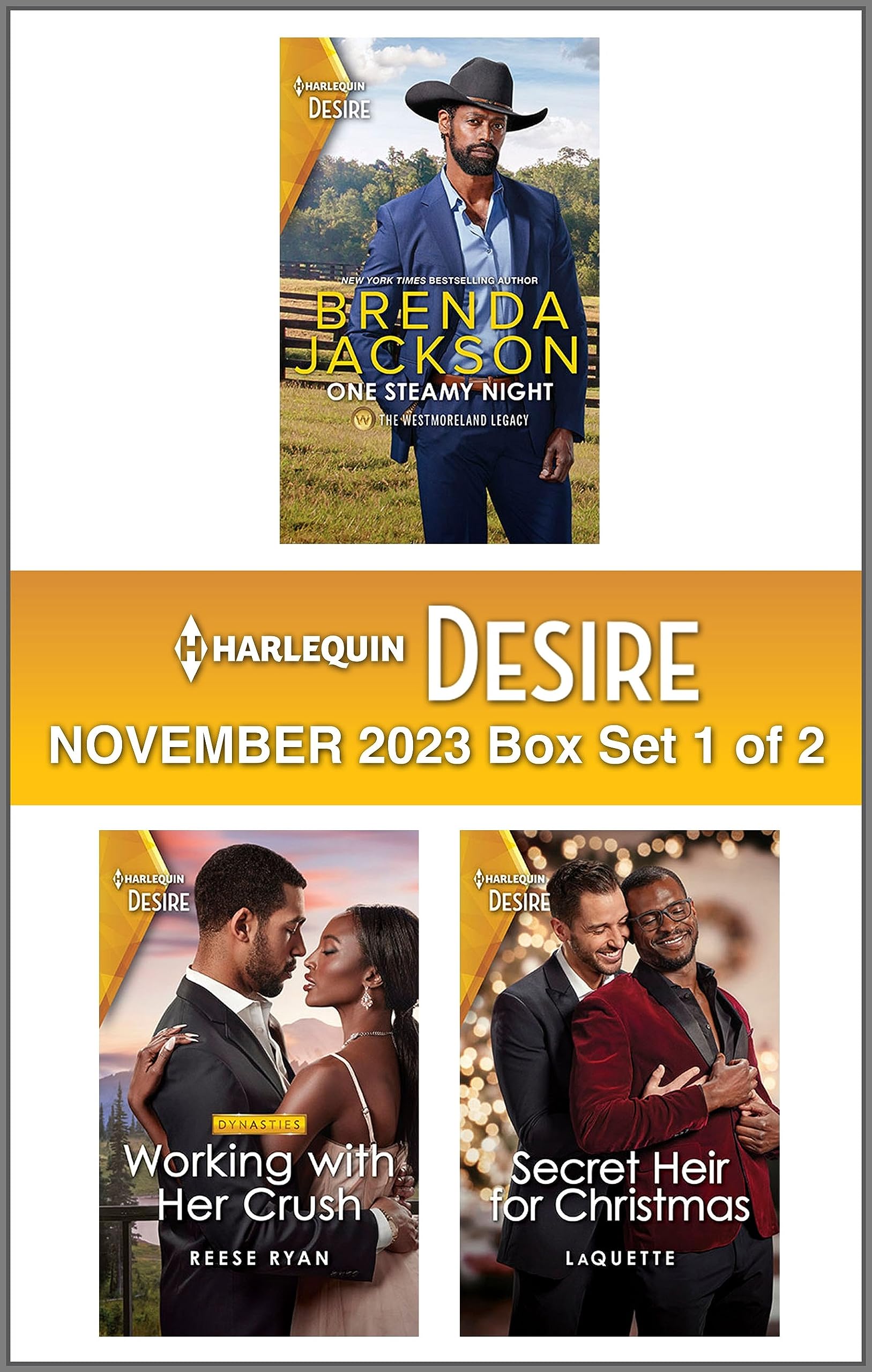Harlequin Desire November 2023 - Box Set 1 of 2: A Black Romance Collection