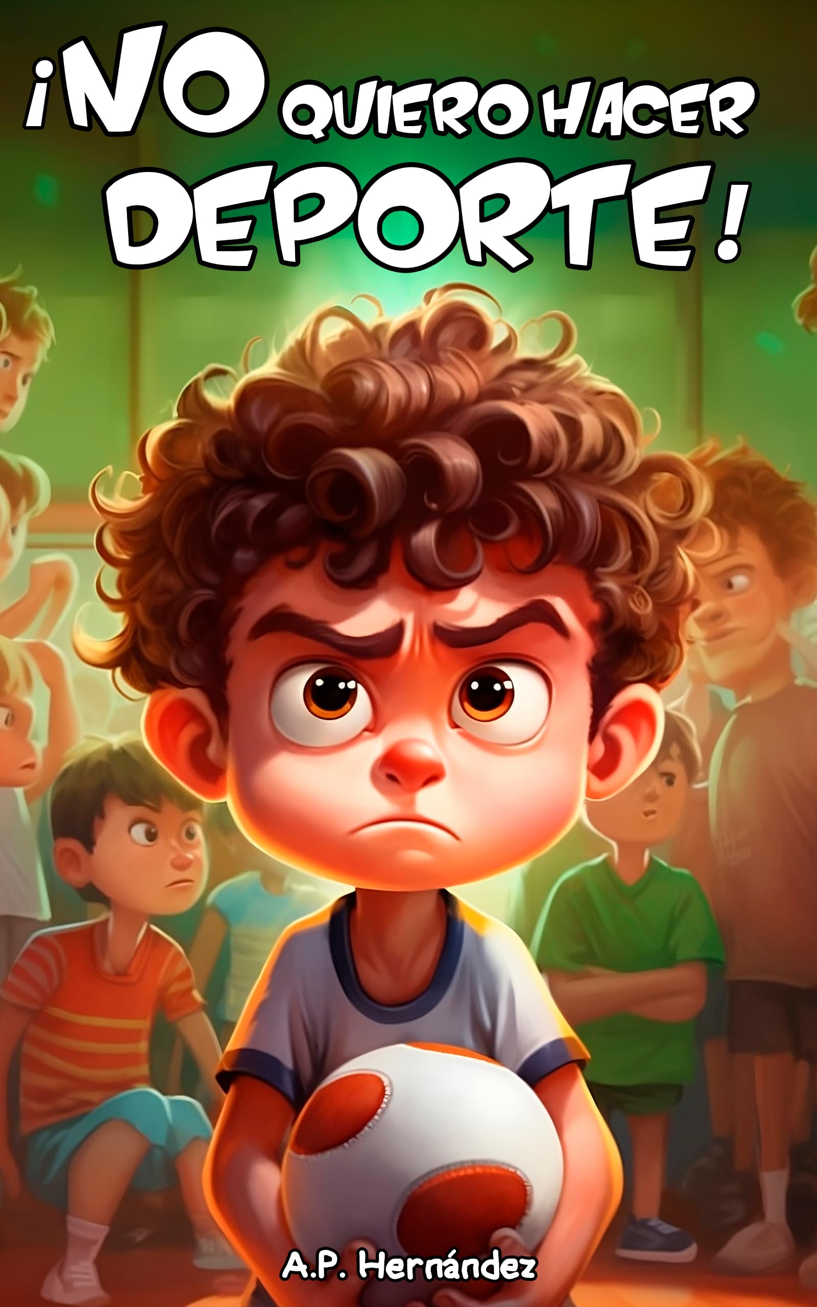 ¡No quiero hacer deporte!: Libro infantil (6 - 9 años). Martín decide no moverse (¡No quiero...!)