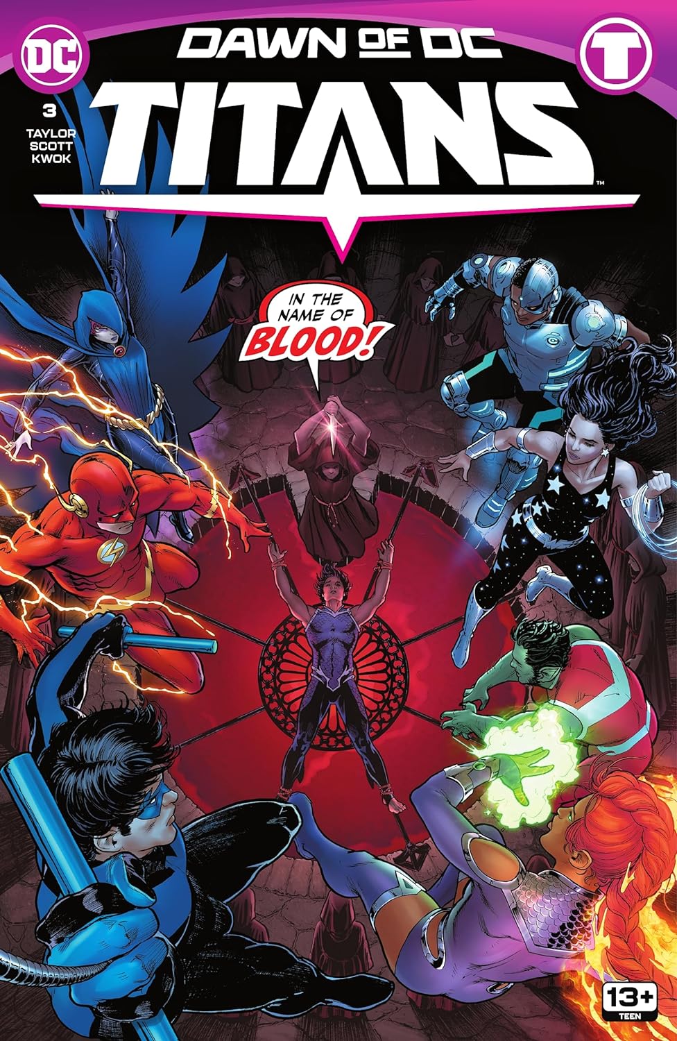 Titans (2023-) book cover 3