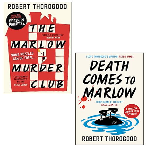 The Marlow Murder Club Series 2 Books Collection Set By Robert Thorogood book cover