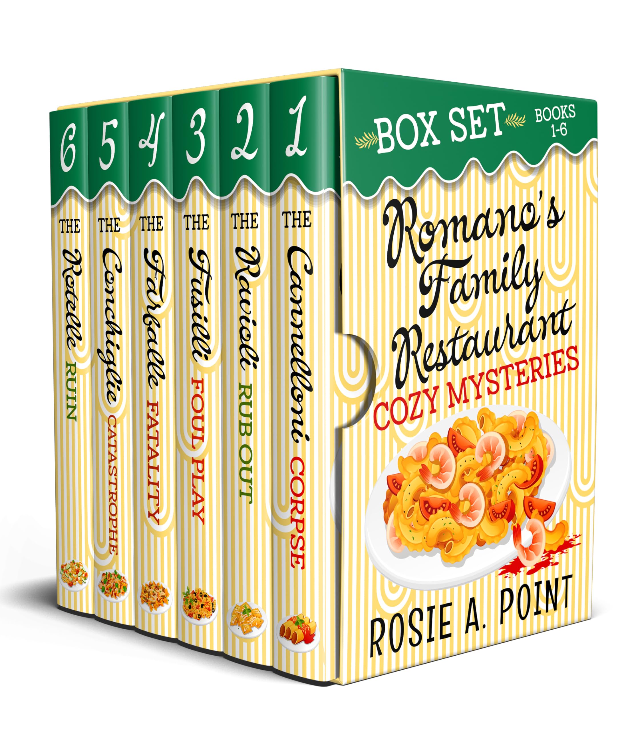 Romano's Family Restaurant Cozy Mysteries Box Set: Books 1-6