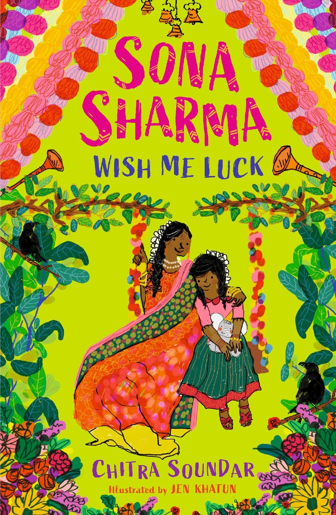 Sona Sharma, Wish Me Luck book cover
