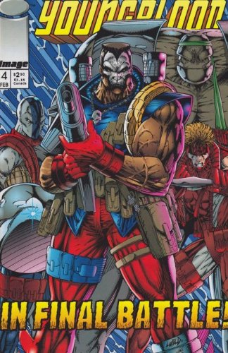 Youngblood Issue 4 February 1993 Rob Liefeld Image Comics book cover