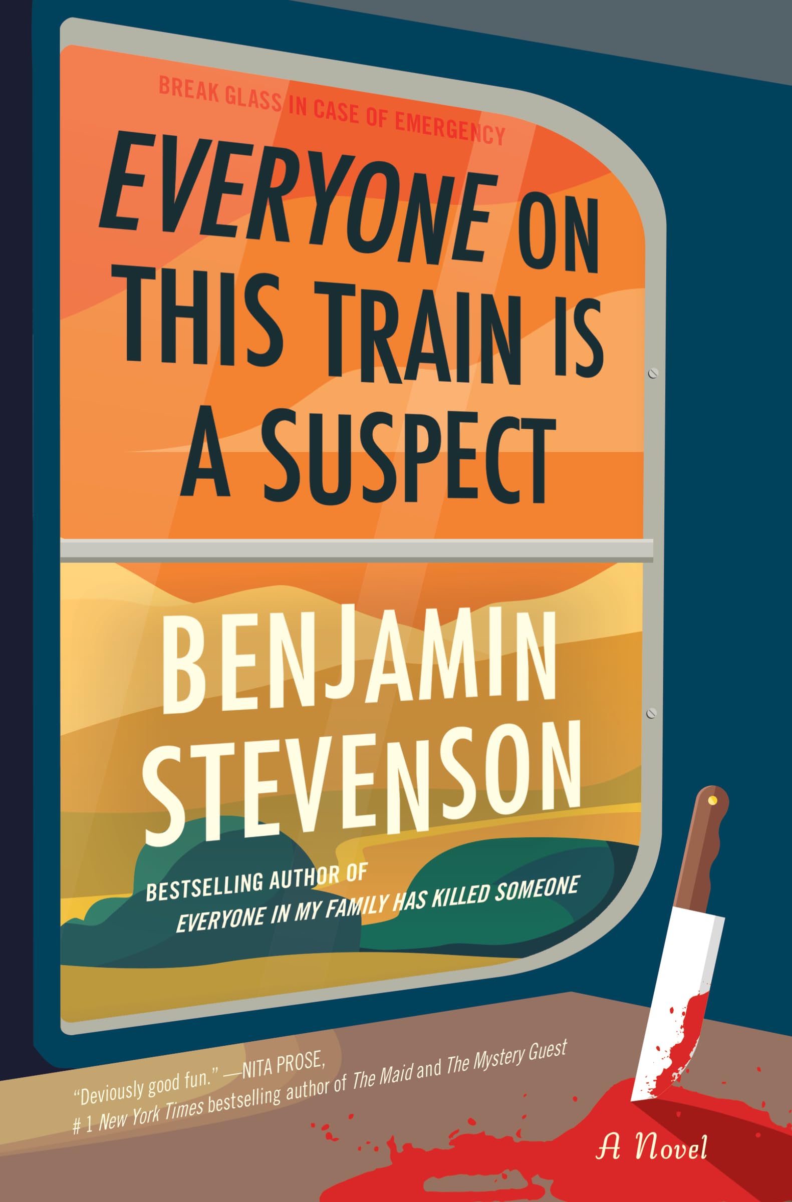 Everyone on This Train Is a Suspect (Ernest Cunningham, #2)