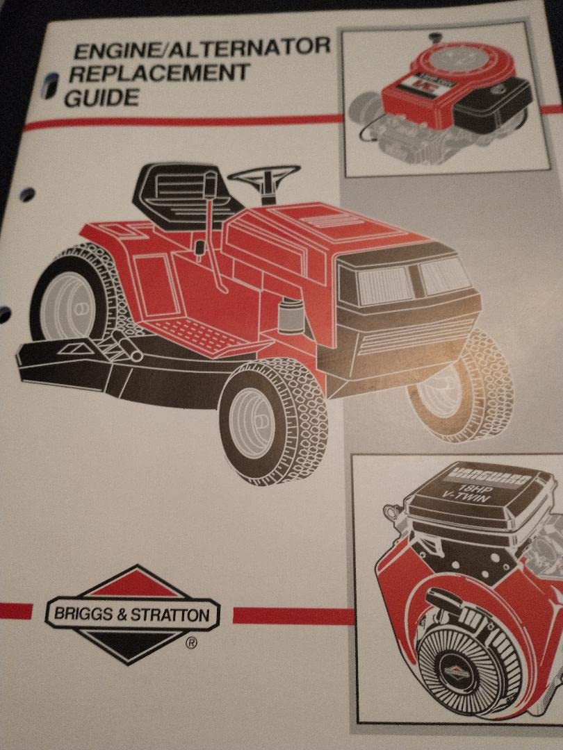Engine/alternator Replacement Guide by Briggs and Stratton Goodreads