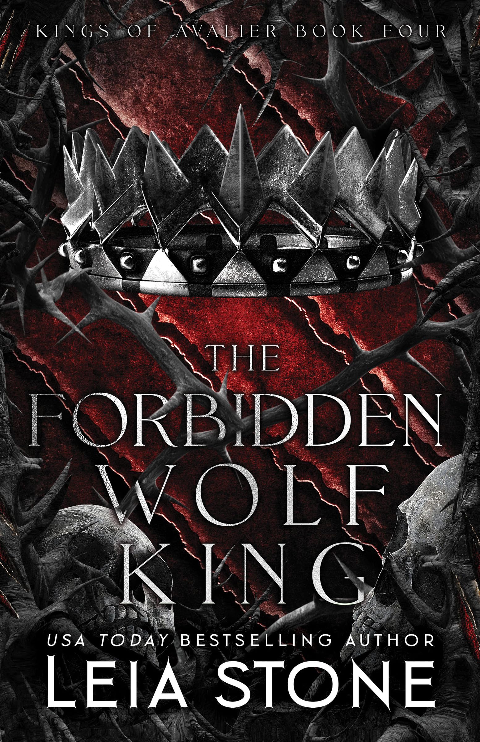 The Forbidden Wolf King (The Kings of Avalier, #4)