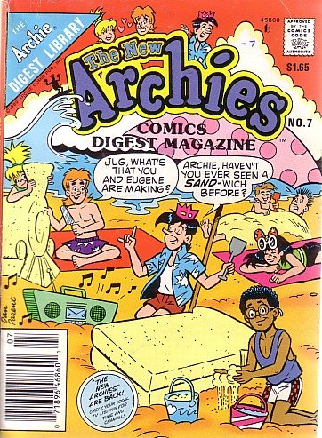 The New Archies Comics Digest Magazine, #7 book cover