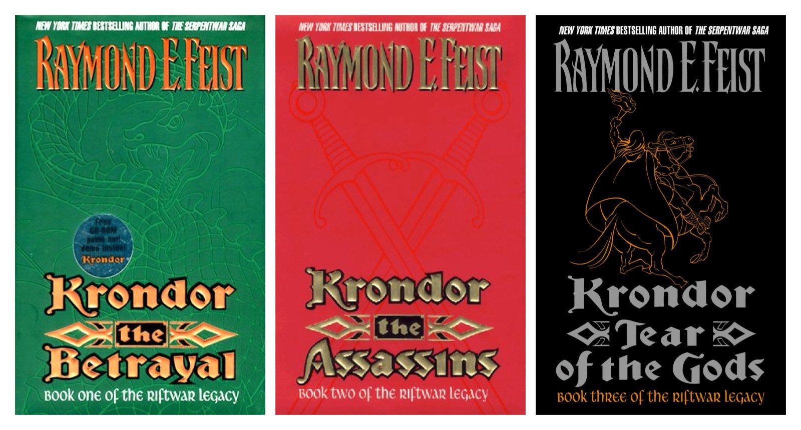 The Riftwar Legacy Series Vol.1-3: Krondor the Betrayal / Krondor the