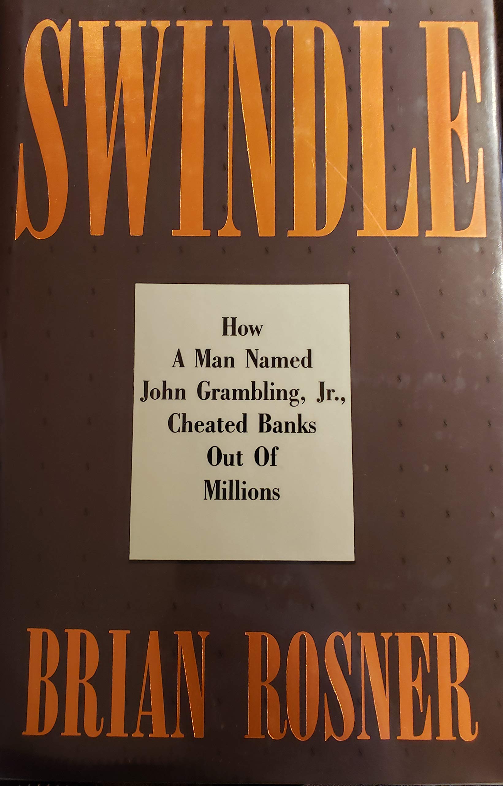 Swindle book cover
