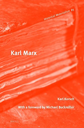 Karl Marx book cover