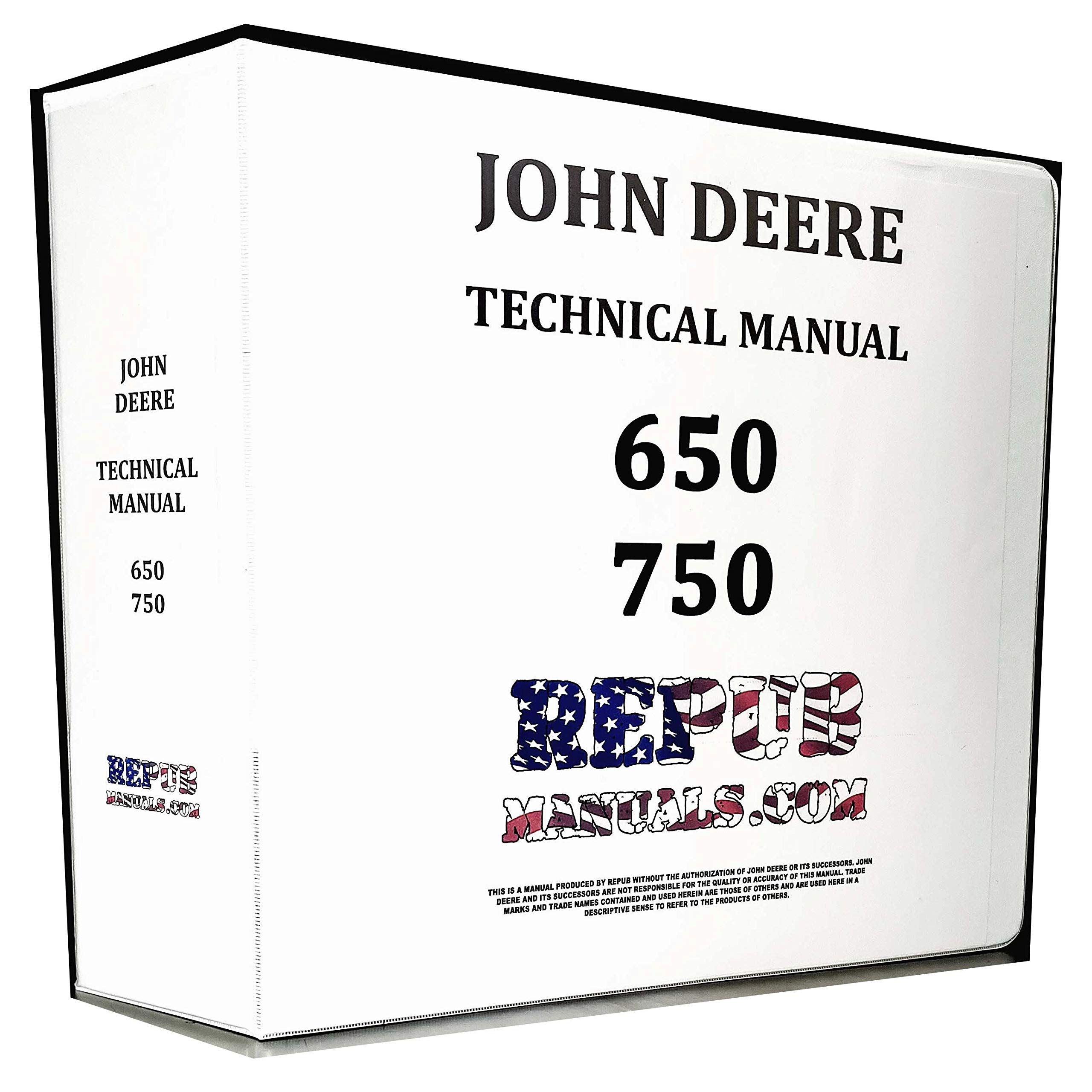 John Deere 750 Tractor Technical Service Repair Manual by John Deere
