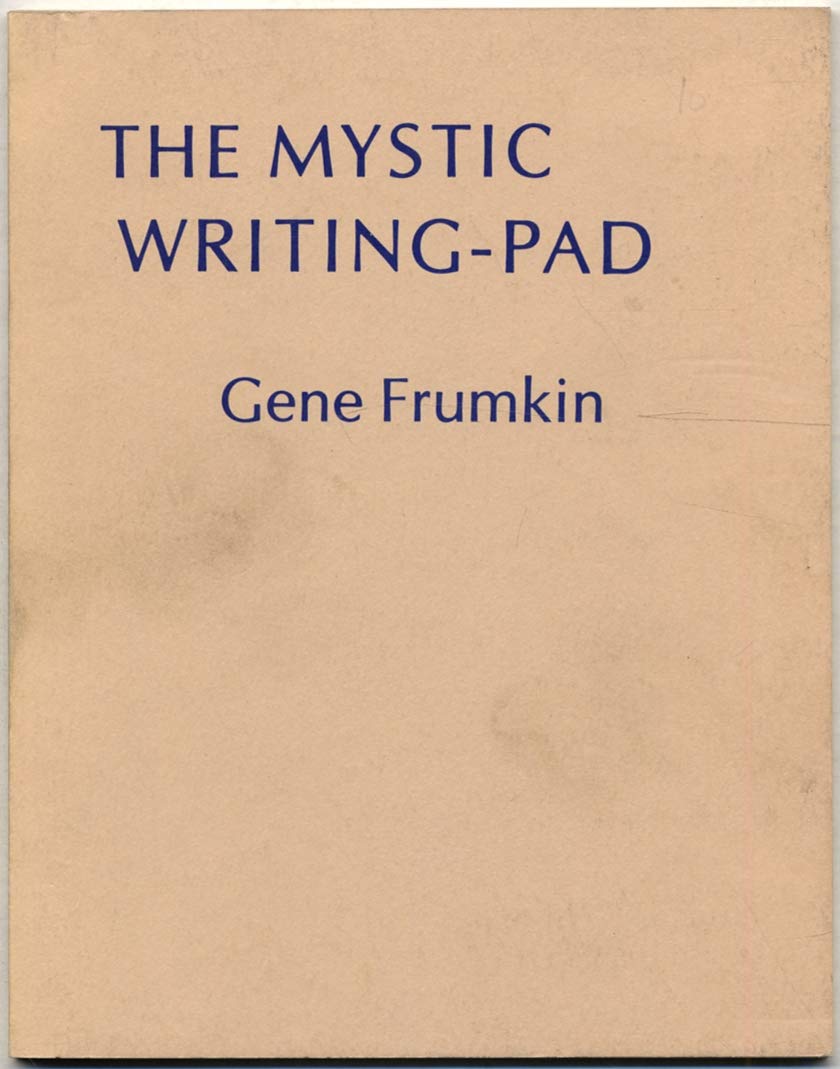 The Mystic WritingPad by Gene Frumkin Goodreads