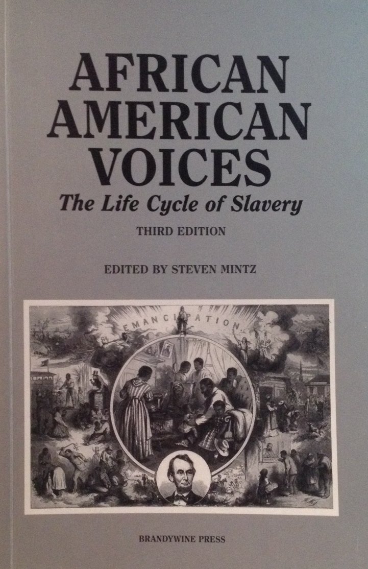 African American Voices-The Life Cycle of Slavery by Steven Mintz ...