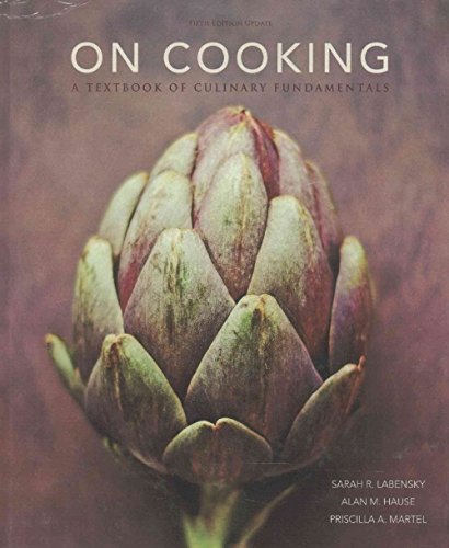 On Cooking Update, Study Guide, ServSafe Manager with Answer Sheet ...