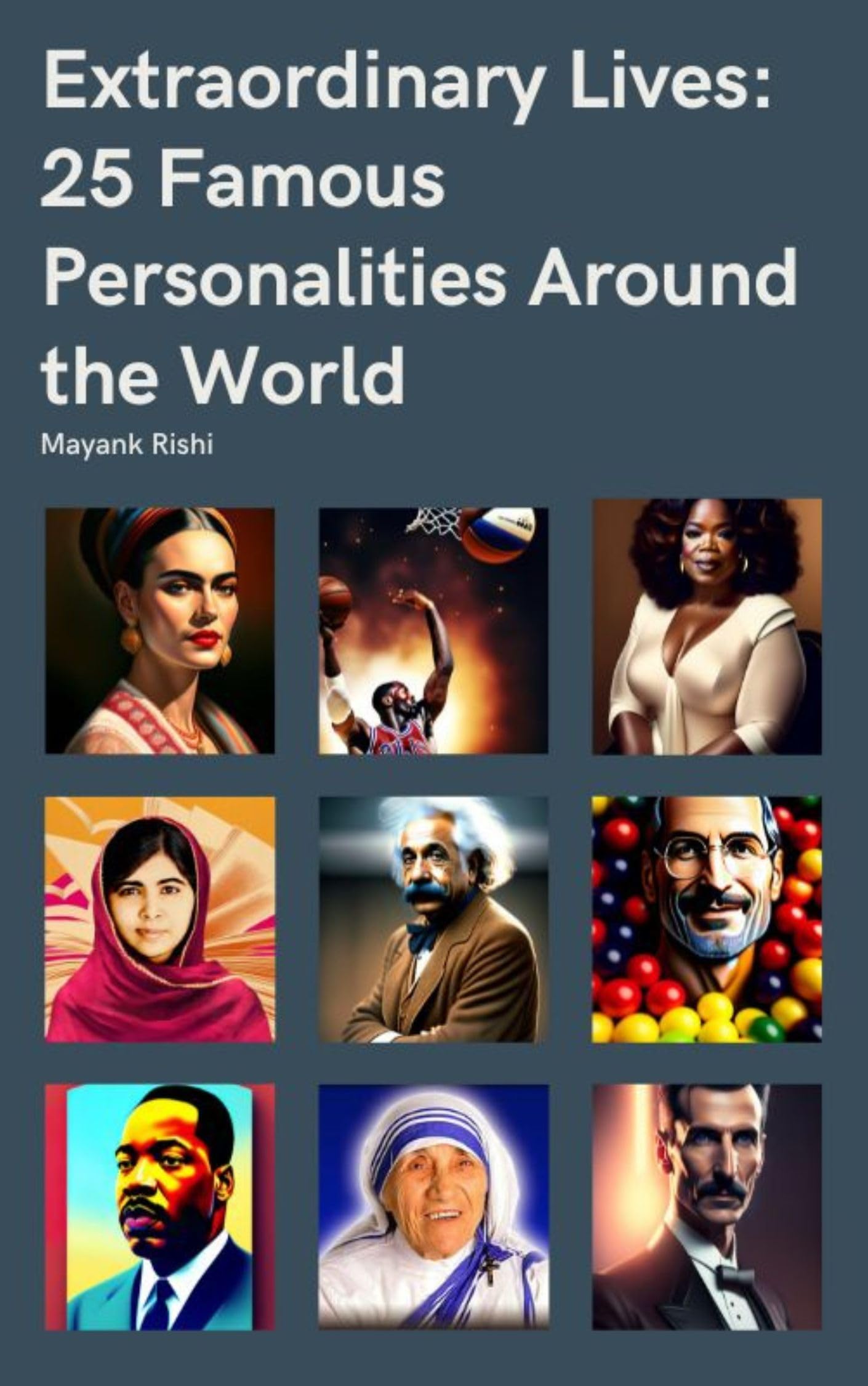 Extraordinary Lives 25 Famous Personalities Around the World by Mayank