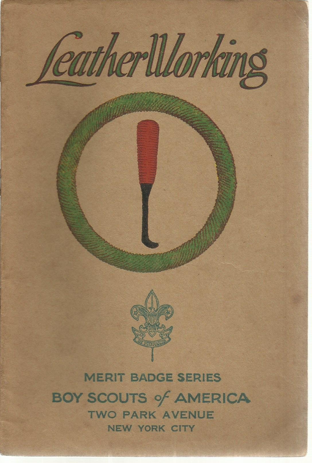 Leather Working Merit Badge Series by Boys Scouts of America | Goodreads