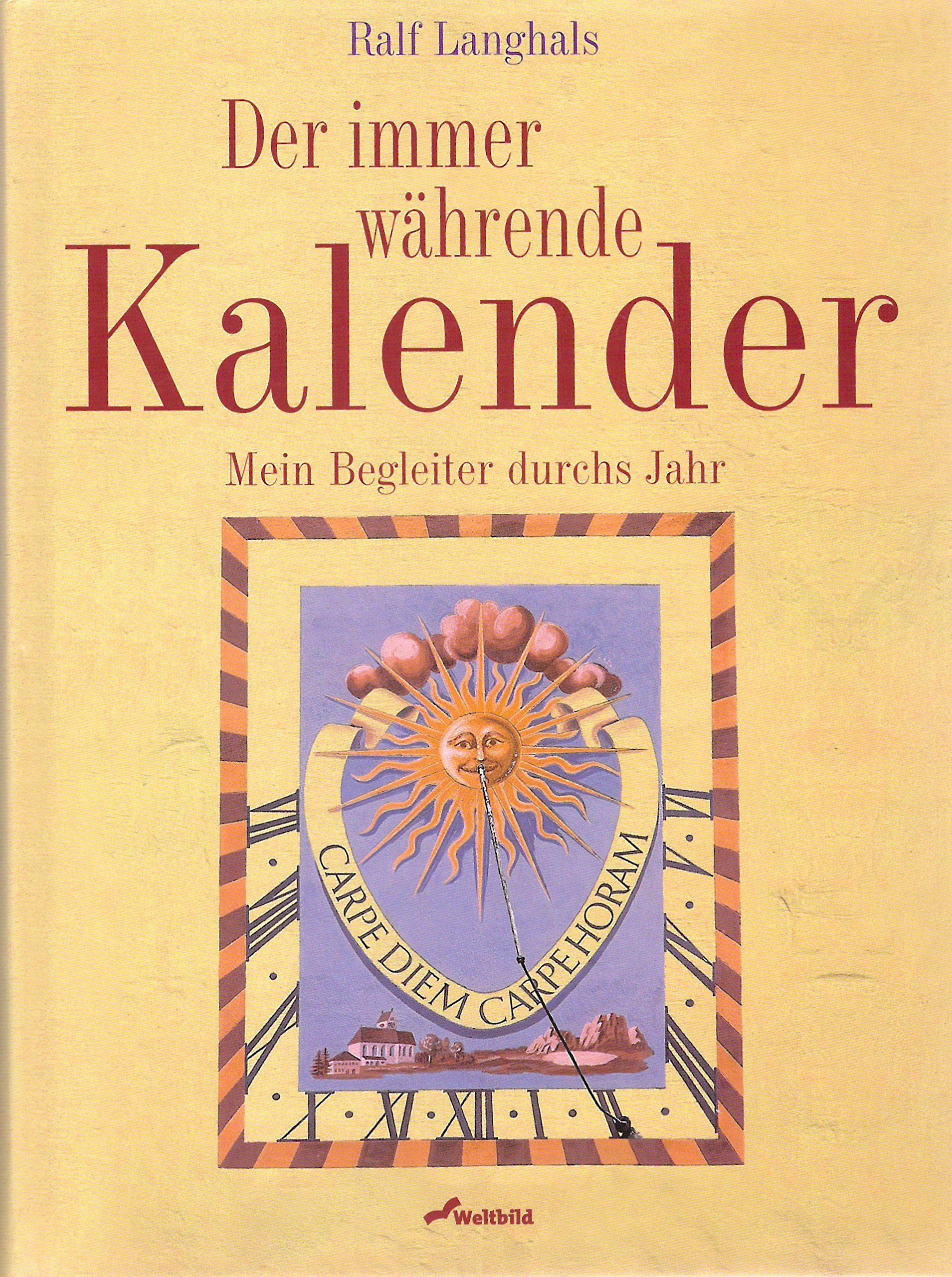 Der immerwährende Kalender by unknown author  Goodreads