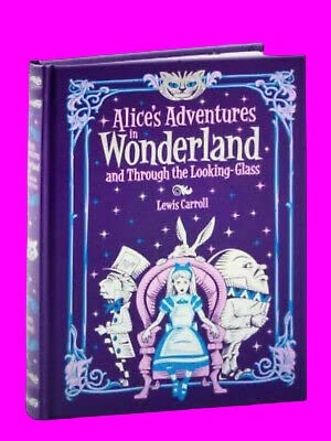 Collectible Deluxe ALICE'S ADVENTURES IN WONDERLAND & OTHER STORIES Leather Bound Collectible [Hardcover] Lewis Carroll book cover