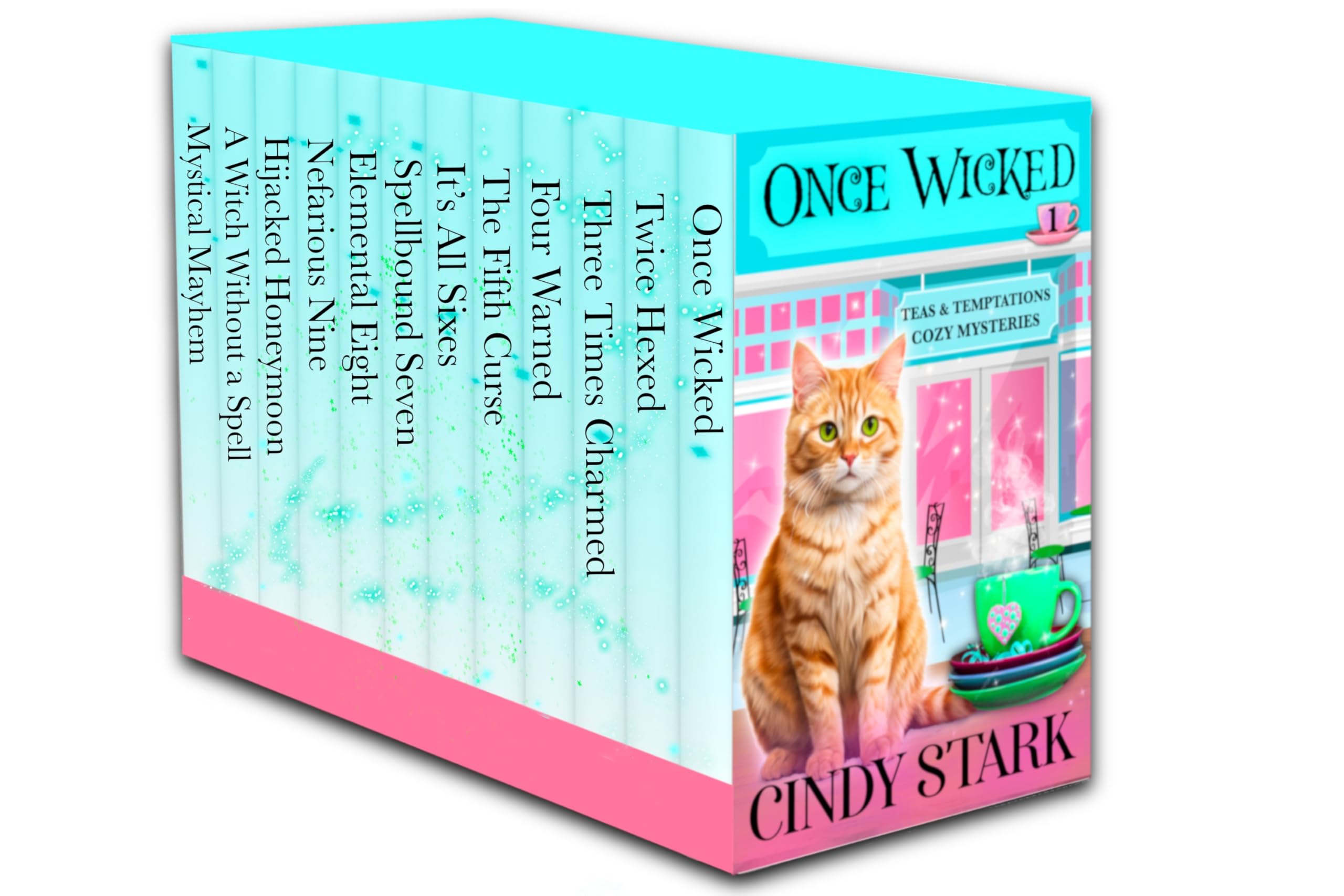 Teas and Temptations Witch Cozy Mysteries: The Complete Series: Books 1-12
