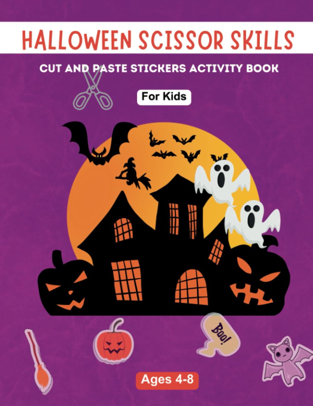 Halloween Cut And Paste Worksheets Free