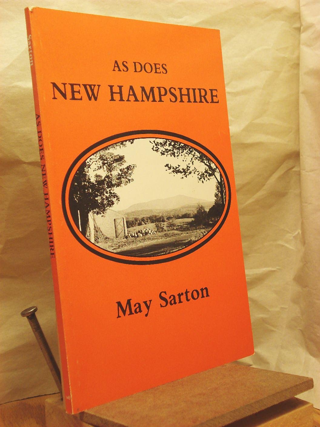 As Does New Hampshire and Other Poems by May Sarton Goodreads