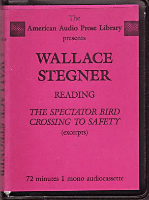 The Spectator Bird and Crossing to Safety book cover