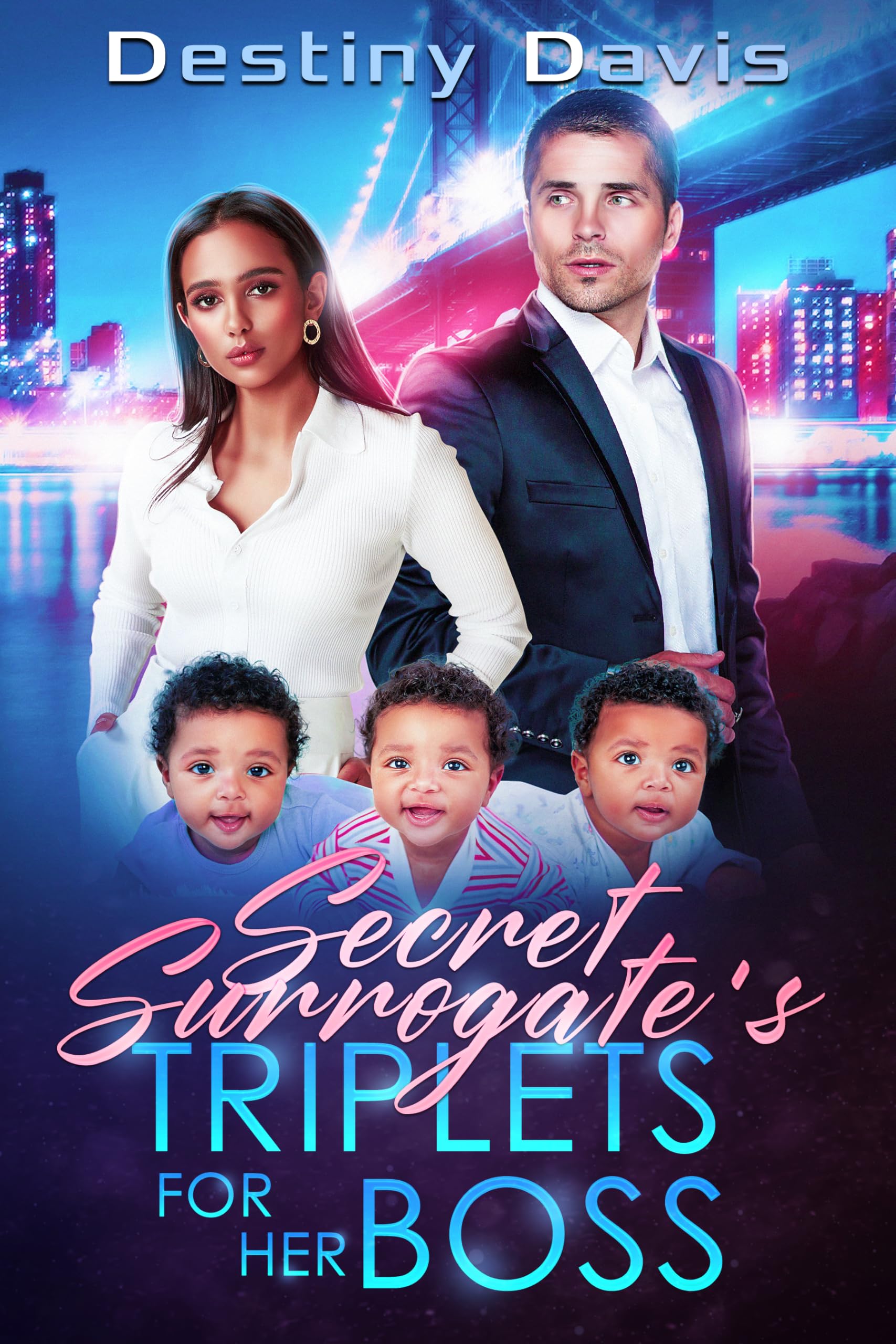 Secret Surrogate's Triplets for Her Boss